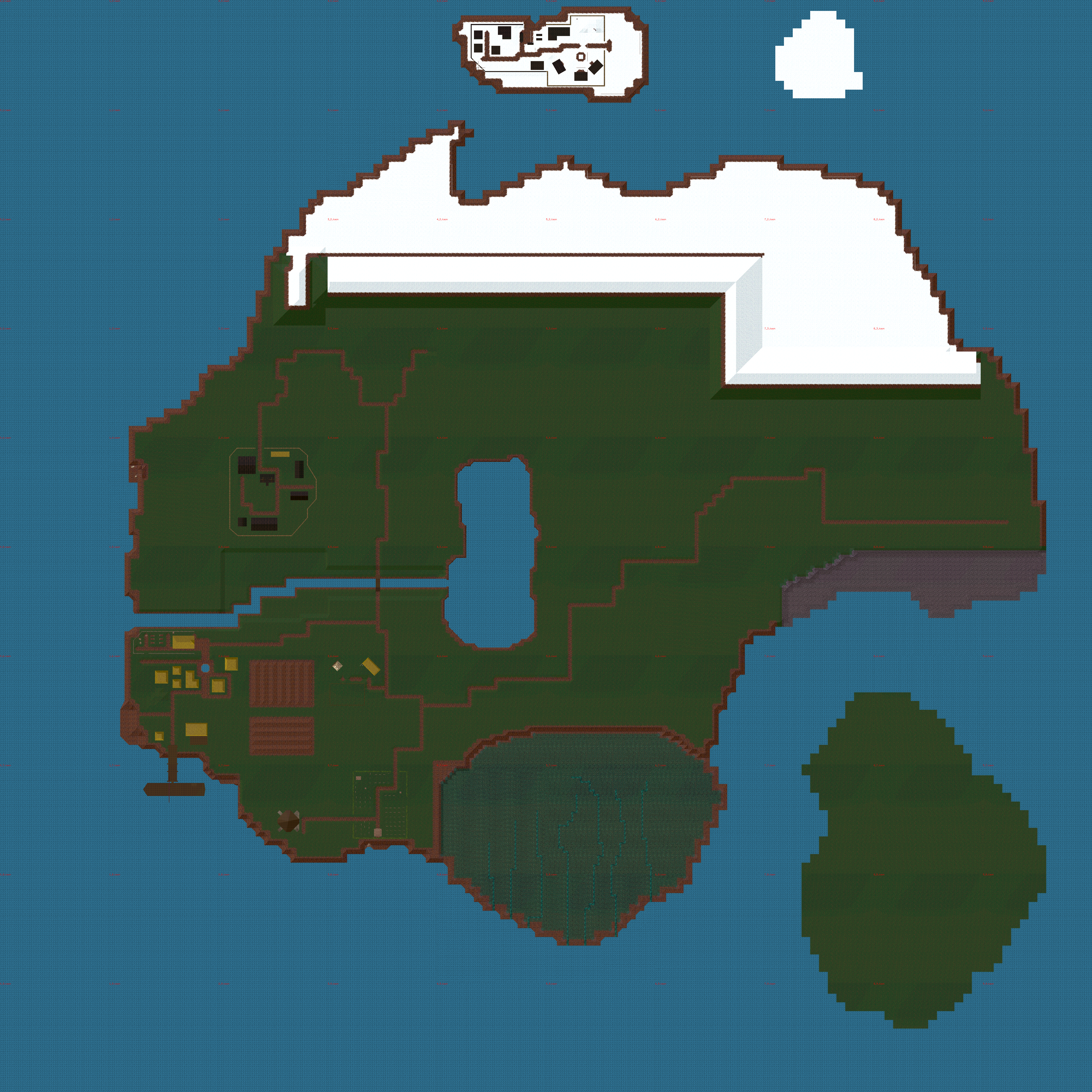 Screenshot of Draeywin’s introduction island
